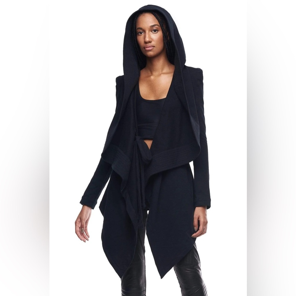 Royal Hoodie in Black, Skingraft by Jonny Cota, size small